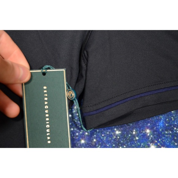 Extracurricular HyFlyers Polo Shirt Mens Large Black Golf Performance Mickelson - Picture 6 of 7